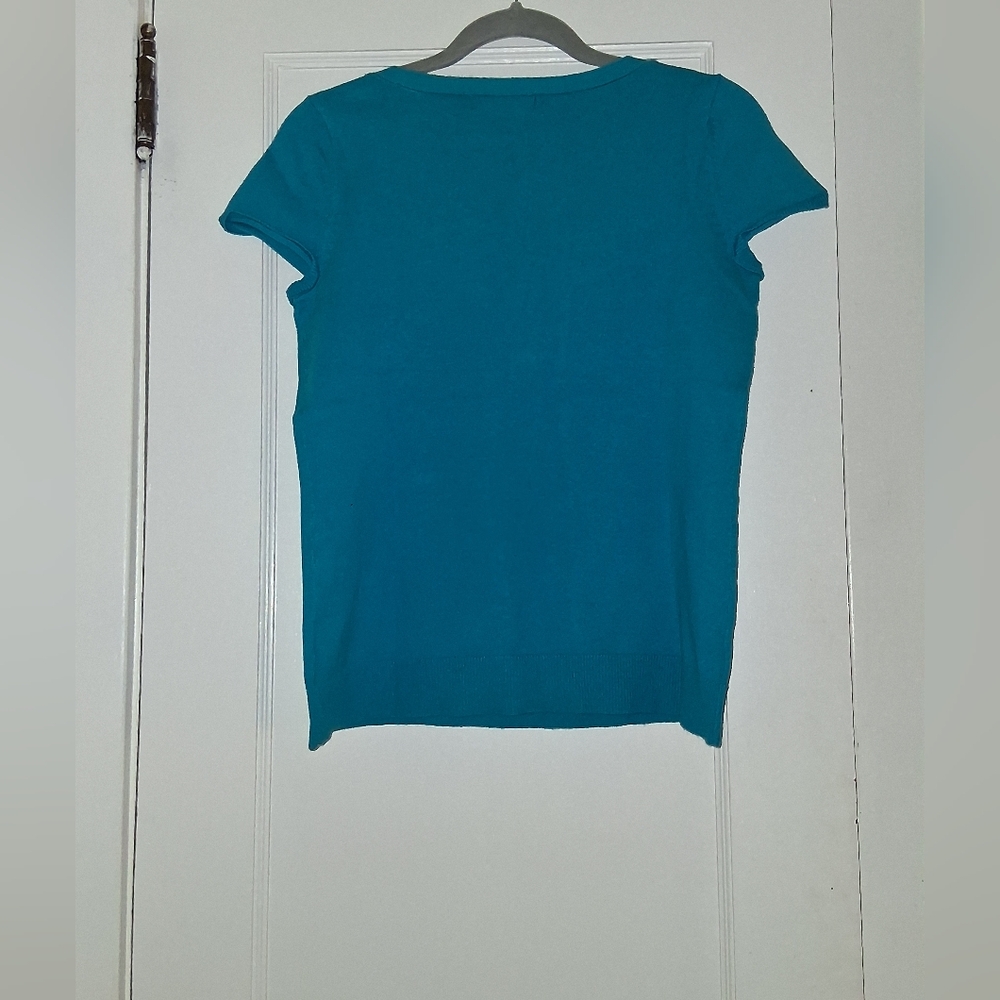 Liz claiborne Teal Top - Picture 7 of 13